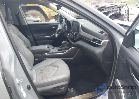 2022 Toyota Highlander Hybrid Xle Bronze Edition из США, поврежденный, VIN 5TDABRCH2NS541088